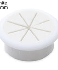 Slick 20 Piece Desk Cable Grommet Kit With Tough Rubber Inner Rings For Ultimate Wire Management And Clean Cord Organizing On Your Workspace Furniture Today. White 50mm cable grommet
