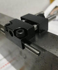 Durable Steel Milling Vise Stop Kit For CNC Mills Quick Clamp Work Stop And Clamping Jaw Set Black Precision Vise Stop