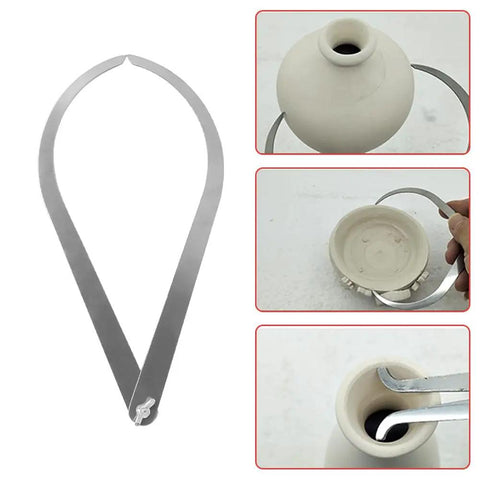 Straight Up Stainless Steel Pottery Caliper Kit For Drop Dead Accurate Clay Wall Thickness And Opening Diameter Readings Ideal For Potter Wheel Throwing Sculpting Glazing