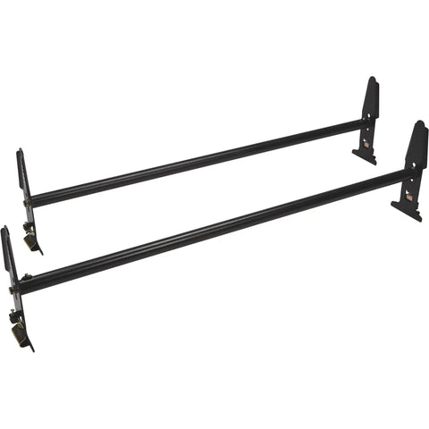 Universal Adjustable Steel Van Roof Rack Bringing A Rock Solid Five Hundred Pound Load Capacity For Rain Gutters With Zero Drilling Required Built Like A Beast To Handle Every Heavy Workload