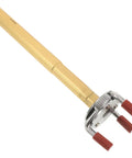 Heavy Duty Aluminum Alloy Smoke Sensor Removal Tool With Grip Tight Claw Head For No Sweat HVAC Maintenance And Fast Transducer Swaps That Game Change Your Job Site Operations, showing claw head with red rubber grips.