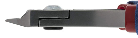 Cutters With Taper Head Relieved Flush Edges And Standard Handle Made In Usa From High Grade Alloy Steel Hardened To HRC 63 With Bearing Ring Lap Joint Design For Precision 16 Gauge And Finer Sheet Metal Work