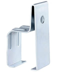 Beefy Heavy Duty Box Rail Hanger Brackets For Barn Doors Set Of Four Galvanized Steel Hardware With Rust Proof Finish Compatible With 1-3/4 Inch Wide By 2-3/8 Inch High Strut 100 Kg Load Rating component view