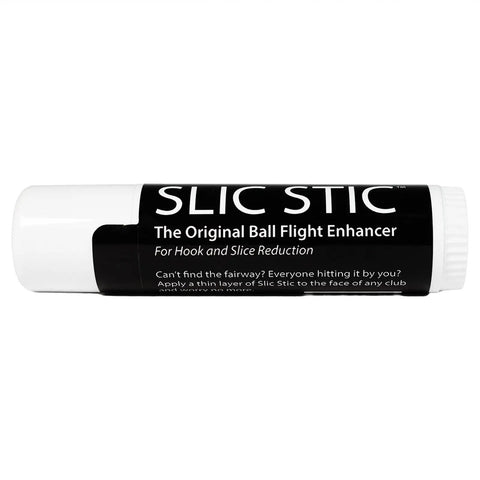 Slic Stic - Anti Slice Golf Tool That Reduces Hooks And Slices, Boosts Distance And Controls Spin For Consistent On Course Shots, Heat And Cold Ready, Made In USA, compact stick form