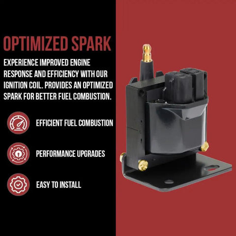 Ignition Coil For GM Based Marine Engines With A Huge Range Fit For 3.0L 4.3L 5.0L 5.7L 7.4L 8.1L 8.2L Replaces Mercury 817378T 898253T27 Direct OEM Replacement For MerCruiser Volvo Penta OMC Crusader