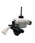Air Conditioner DC Brushless Reverse Fan Motor ZKFN 33 10 1 Replacement Part For HVAC Units showed with wiring connectors