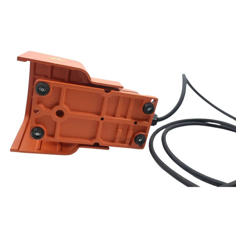 Pro Grade Foot Switch Pedal Replacement For Jlg Boom Lifts 1350Sjp 1200Sjp 450aj Oem 1001117174 0272971 with cable and mounting holes.