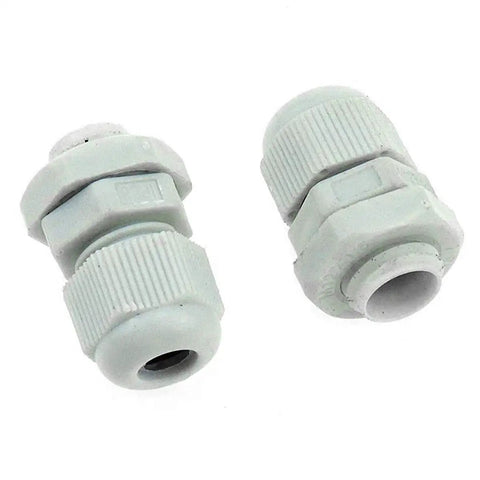Close-up of nylon cable gland for Two Pack Half Inch NPT Stainless Steel Thermowell With Nylon Cable Gland For Temperature Sensors