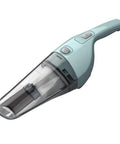 Icy blue cordless handheld vacuum with clear bagless dirt bowl, portable design for cars and home. Cordless Handheld Vacuum For Cars And Home Fast Clean, 2Ah Battery, Icy Blue, Multi Surface Cleaner For Hair And Debris, Easy Empty Dirt Bowl, Lightweight Portable With Wall Mount Charging.