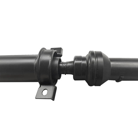 Rear Driveshaft Assembly Replacement For Dodge Durango AWD 2011 To 2019 195mm Rear Axle 3.6L 5.7L 6.4L Models Includes 52123633AA AB AC 976884 OEM Quality Direct Fit Prop Shaft Ready To Roll, black steel close-up