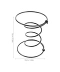 Heavy Duty Six Inch Sofa Spring Repair Kit, Eight Pack Kickass Metal Coil Springs with dimensions 15cm height and 10cm width.
