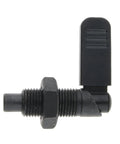 Heavy Duty Quick Release Plunger With Indexing Lock Nut ergonomic black latch pin for vending machines and storage units