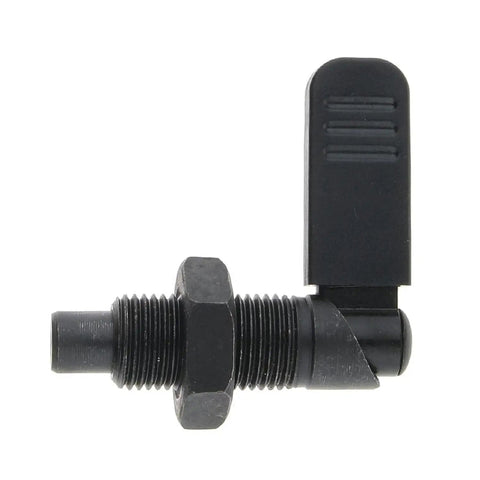 Heavy Duty Quick Release Plunger With Indexing Lock Nut ergonomic black latch pin for vending machines and storage units