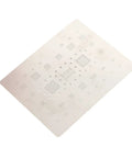 Tin Reballing Stencil for A54 and A536 Series, Precise Positioning, Half Engraving Workflow, Fast Tin Plating Speed, Durable Mechanical Components, Pro DIY Friendly, Easy Setup for CPU Reballing Tasks, metal CPU stencil
