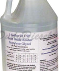 1 gallon of USP food grade kosher propylene glycol safe for solar water heating applications at 99.9% concentration