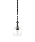 7 Inch Wide Pendant Light With Clear Glass Shade And Blackened Bronze Finish A Game Changer For Kitchen Island And Dining Room