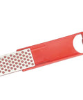 Pocket Diamond Sharpener With Monocrystalline Diamond Surface, Ultra Portable Keychain F70F Fine Grit Sharpener, red handle