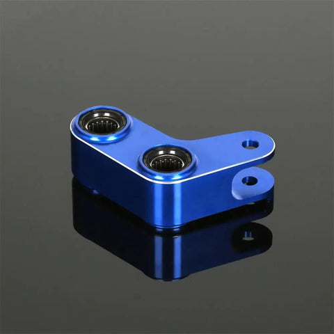 1.5 Inch Rear Drop Link Kit for Dirt Bikes, 40mm Lowering Link, CNC Aluminum, Blue Finish, Race Ready, Fits YZ125, YZ125X, YZ250, YZ250X, YZ250F, YZ450F, WR250F, WR450F Ready To Install blue CNC aluminum lowering link with bearings