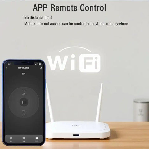 Smart WiFi And Bluetooth DC Motor Controller 10A 7 To 32V Reversible Switch With Timer Voice Control via app interface