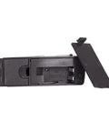 Three Pack Safety Wedge Door Stop Alarm Stopper With 120dB Travel Security Alert Adjustable Sensitivity Levels No Installation Required Portable Door Stop Alarm Requires One 9 Volt Battery black wedge alarm with open battery compartment