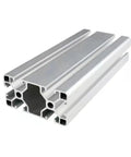 Durable Aluminum Profile Extrusion 4080 With Anodized Finish Lightweight 6063 T5 Linear Rail For CNC Printer Parts DIY Framing
