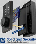 Knock Fumbling Keys To The Pavement With This Rock Solid Smart Lock Featuring An Illuminated Touchscreen Keypad Electronic Deadbolt.