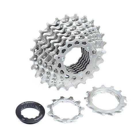 8 Speed Cassette For Road And Mountain Bikes With A Beefed Up Wide Range 11-25T 11-42T Nickel Plated Steel High Strength Gear Set
