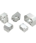 Upgrade Your CNC Router With This Ultra Smooth Ball Screw Kit SFU2505 Featuring DSG25H Linear Guide High Strength Aluminum Alloy Housing For Rock Solid Precision Low Noise And Zero Stick Slip Action Every Time. aluminum blocks
