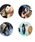 Top Notch Six Sizes Veterinary Anesthesia Mask Kit For Dogs Cats Birds And Pets With Universal Connector used on various animals