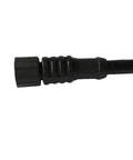 Close-up of NMEA 2000 15 Foot Backbone Drop And Extension Cable For Marine Networks Universal Compatibility black connector