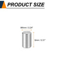 15 Pieces Heavy Duty M6 Dowel Pins 6mm Diameter By 8mm Length Stainless Steel 304 Cylindrical Shelf Support Pegs Size Display