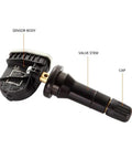 315 Mhz Tire Pressure Monitoring Sensor For Chevy Equinox All Engine Sizes 2007 Through 2018 Direct Replacement sensor body and valve stem.
