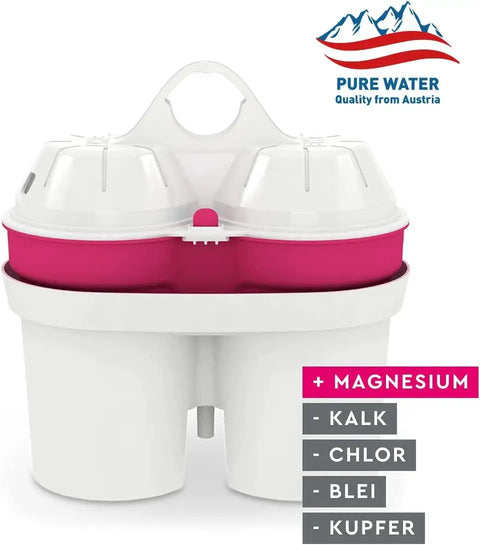 Magnesium Gourmet Water Filter Cartridges Pack of 4 for Mineralized Drinking Water with aroma and flavor carrier