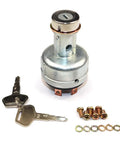 Ignition Switch With 2 Keys For Tractor Folks, Direct Replacement 08086-10000 08086-20000 22B-06-11910, with bolts and washers