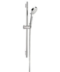Croma Select S 6 Inch Handheld Shower Head With Slide Bar And Hose Chrome Finish EcoRight Water Saving Technology