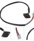 Automatic Transmission Neutral Safety Switch 2 Pack With Wire Leads Plastic Gear Position Sensor black cable and connector