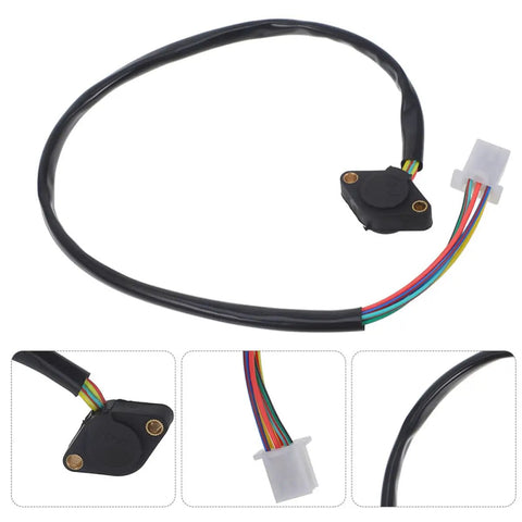 Automatic Transmission Neutral Safety Switch 2 Pack With Wire Leads Plastic Gear Position Sensor black cable and connector