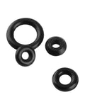 Close-up of rubber rings from Watch Crown O Rings Seals Repair Kit With 12 Sizes For Waterproofing Your Timepiece Keeping It Splash Proof And Ready For Daily Wear Easy Fixes For Leaks And Water Resistance