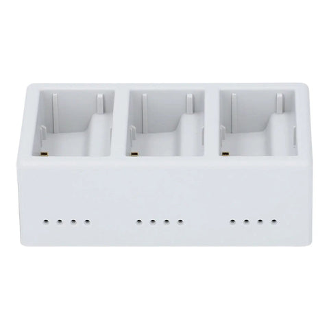 Three Bay Drone Battery Charger Hub With Fast 35W Dual Charging, Power Up Three Batteries At Once, Two Way Charge And Discharge Storage
