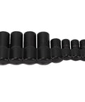 Get That 8-Piece Tap Socket Set Just Right For 1/4 And 3/8 Inch Drive Adapter Tools With Storage Rack To Fix Threads Like A Boss On Hard To Reach Spots Perfect Alloy Kit 8-piece alloy steel tap sockets