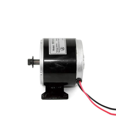Side view of High Speed DIY Electric Scooter And Bicycle Motor Kit 24V 250W or 36V 350W with 11 Tooth 6mm Chain Sprocket 25H.