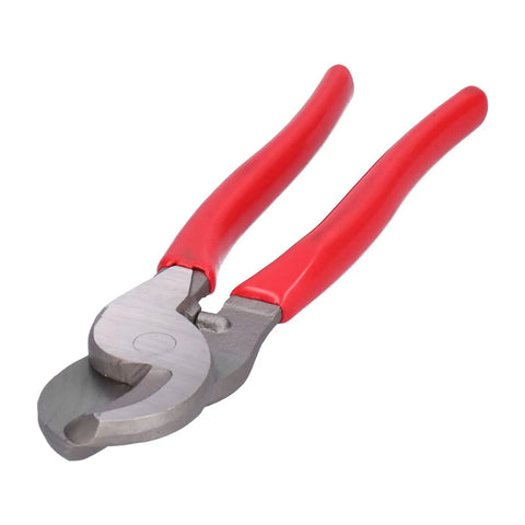 Heavy Duty Cable Cutter For Copper And Aluminum Wires Under 70mm2 With High Carbon Steel Build Precision Cut Hand Tool, red handle