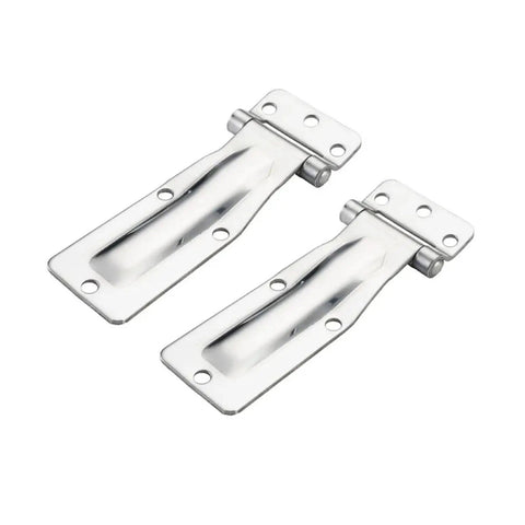 230mm Beefy Cold Store Door Hinge For Refrigerated Cabinets And Industrial Ovens Heavy Duty Door Hardware, stainless steel pair