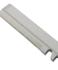 3/32 Inch B 3/16 X 6-3/4 HSS Keyway Broach Set For Manual Broaching, showing durable teeth and precise cuts in high speed steel