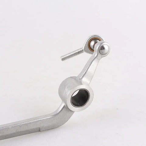 Aluminum Motorcycle Shift Lever Replacement for Yamaha YZF R1 2004 2008 with Black Rubber Footpeg OEM Style Shifter Pedal