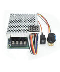 DC Motor Speed Controller 10V To 55V 60A Peak 40A Continuous PWM Brushed Motor Driver with digital display and switch.