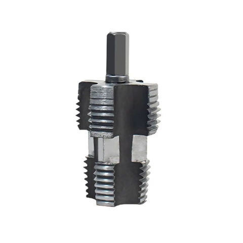 Heavy Duty Electric Drill Thread Tap And Die Set For PVC Water Pipe Repair metal cutter for 1/2 and 3/4 inch PVC tubing.
