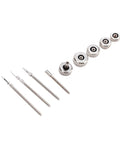 Pro Watch Spring Bar Replacement Kit With Stainless Steel Pins for repair, showing various spring bars and tools.