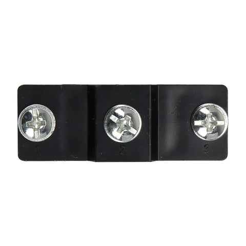 Ten Pack Short Spring Plunger Momentary Limit Switch for Precise mm Level Positioning, Heavy Duty Pro Grade Housing, Anti Impact and Wear Resistant, Wide Industrial Compatibility for Conveyors, Automation, and Flexible Wiring black numbered terminal block