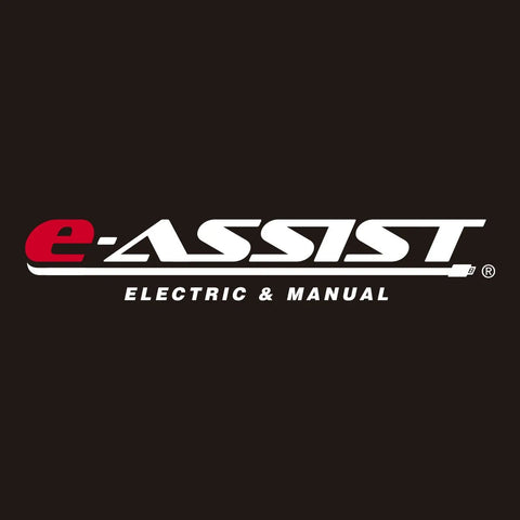 Rechargeable Cordless Screwdriver High Speed Two Way Power And Manual Drive with logo "e-assist electric & manual"
